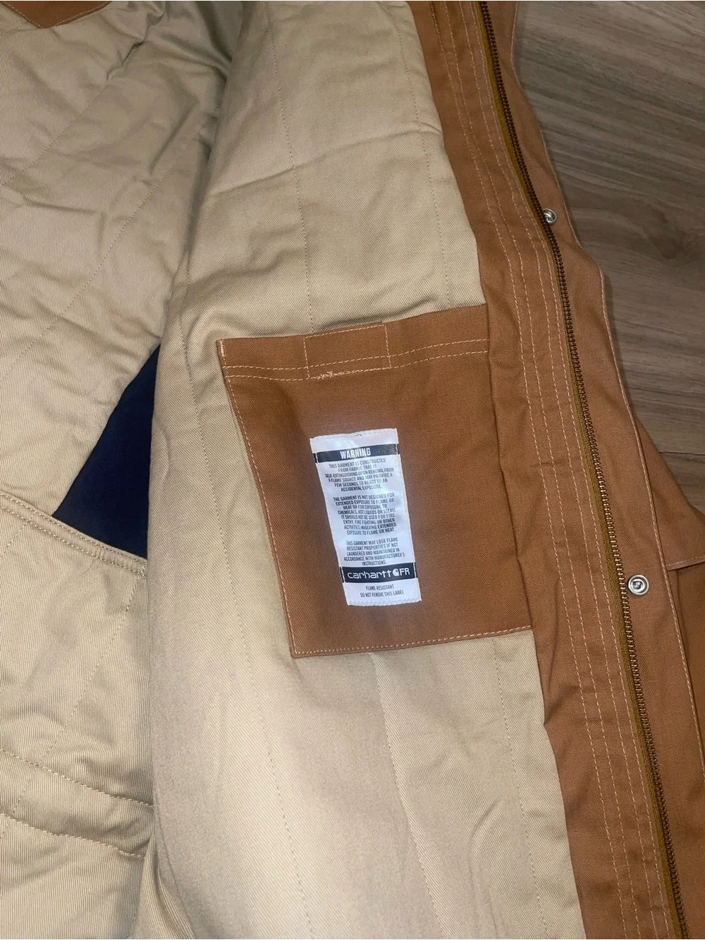 Carhartt FR Full Swing Quick Duck Insulated Coat Jacket - Brown size 3XL